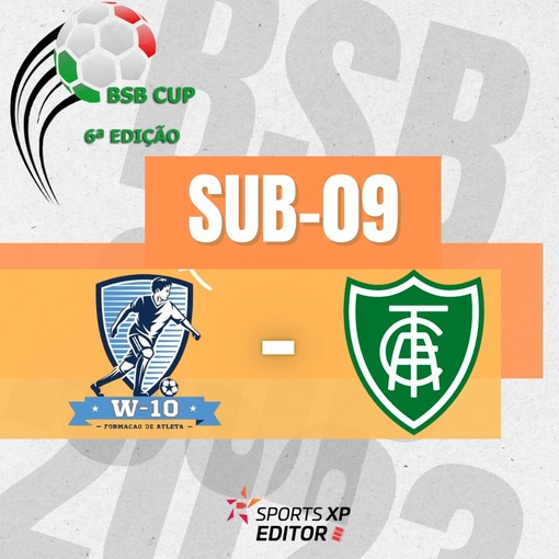 Event cover BSB Cup - Dia 6 - Sub 09 - w10 vs america mg
