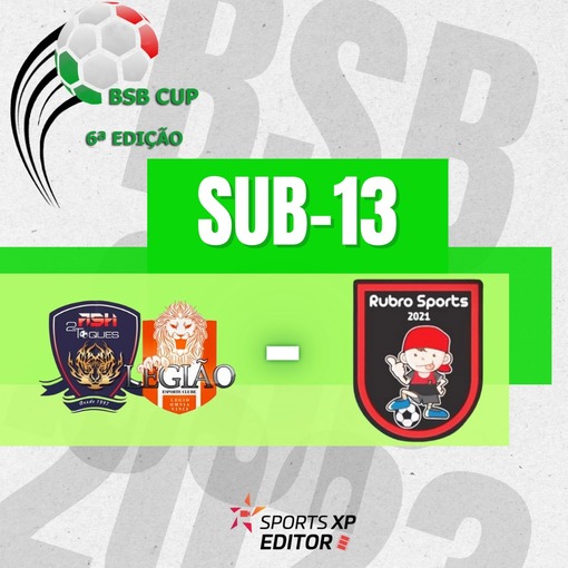 Event cover BSB Cup - Final Ouro Sub 13 - legiao/ash vs rubro sports