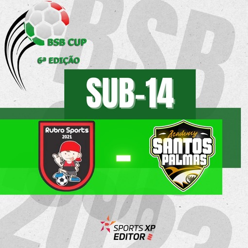 Event cover BSB Cup - Final prata Sub 14 - rubro sports vs santos palmas
