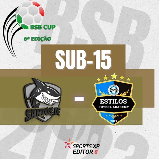 Event cover BSB Cup - Final Ouro Sub 15 - santos df vs gremio estilos