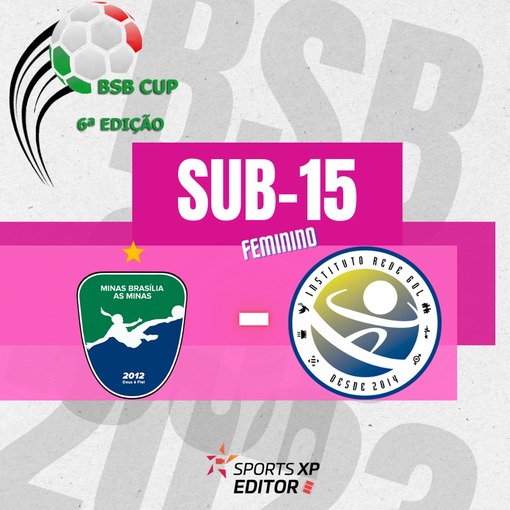 Event cover BSB Cup - Final Ouro Sub 15f - minas brasilia vs rede gol