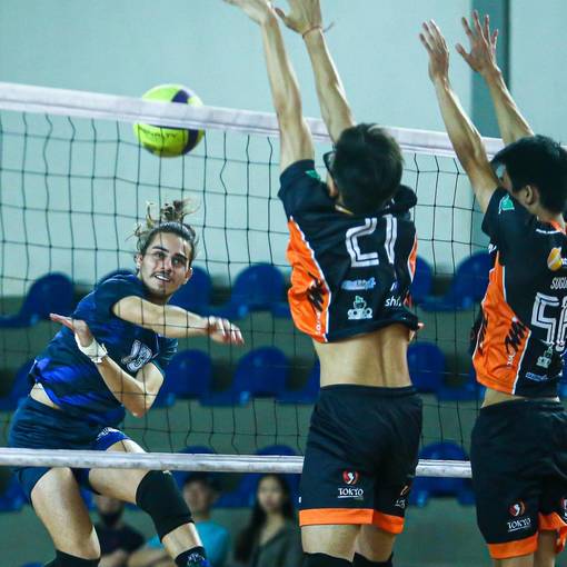 Copertura dell'evento Karasuno VS New Connection (Liga Amadora)