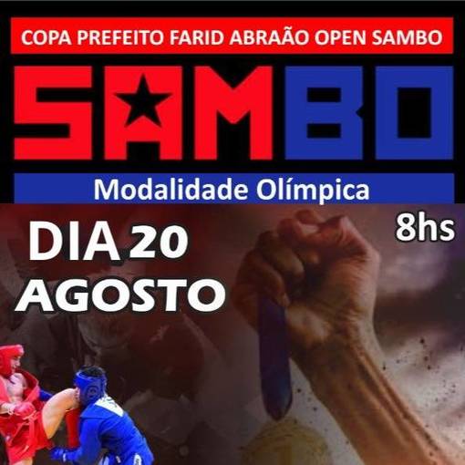 Event cover Copa Prefeito Farad Abraao Open Sambo (Dia 2)