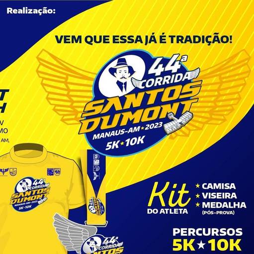 Event cover CORRIDA SANTOS DUMONT 2023