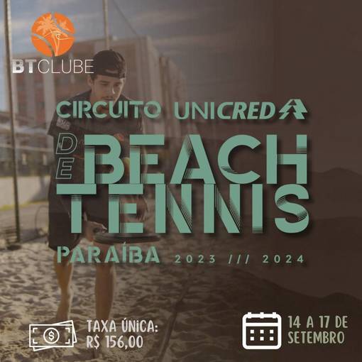 Event cover II Etapa Unicred de Beach Tennis da Paraiba