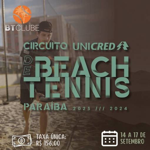 Event cover II Etapa Unicred de Beach Tennis da Paraiba