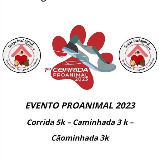Event cover 1 CORRIDA PROANIMAL 2023