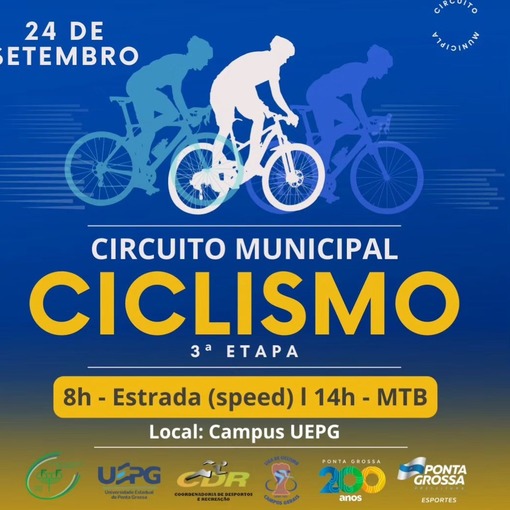 Event cover Circuito Municipal de Ciclismo - 3� Etapa
