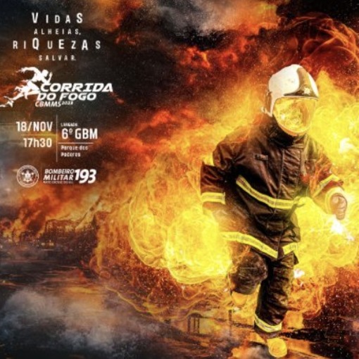 Event cover CORRIDA DO FOGO CBMMS