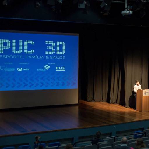 Event cover PUC 3D - Esporte, Famlia e Sade - 1 Dia - Palestras