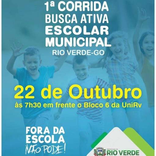 Event cover 1 CORRIDA BUSCA ATIVA ESCOLAR