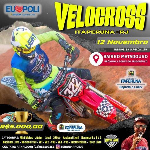 Event cover Velocross Itaperuna 