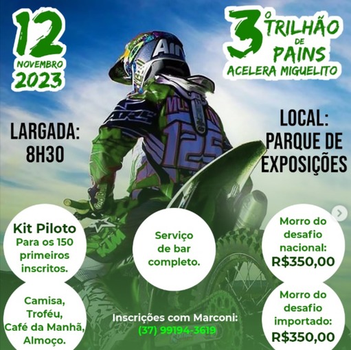 Event cover 3 Trilho de Motos de Pains