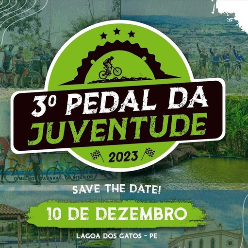 Event cover 3° pedal da juventude 