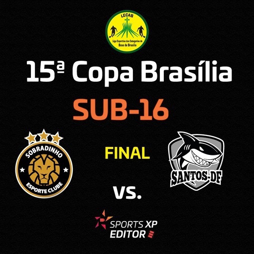 Event cover 15a Copa Braslia LECAB - Final Sub-16 | Sobradinho x Santos