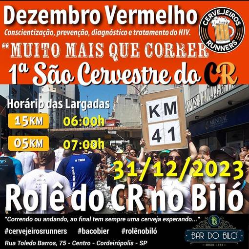 Capa do evento 1 So Cervestre do CR