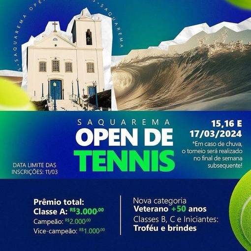 Event cover Open de Tennis Saquarema