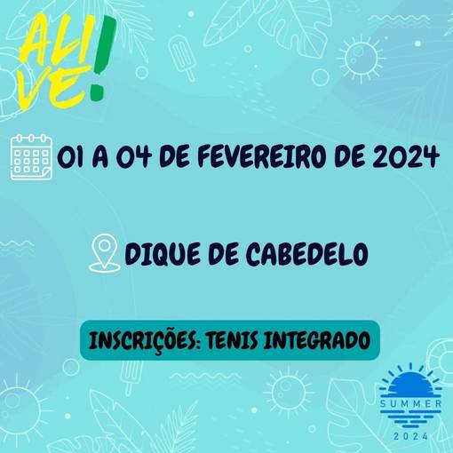 Capa do evento Alive Summer 2024
