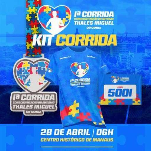 Event cover CORRIDA DE CONSCIENTIZAÇÃO DO AUTISMO THALES MIGUEL