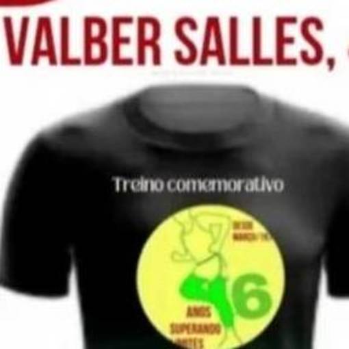 Event cover Treino Comemorativo Valber Salles, 46 anos correndo