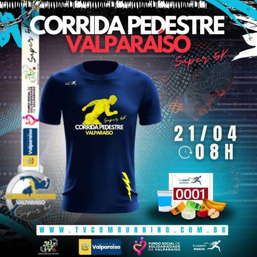 Event cover CORRIDA PEDESTRE VALPARAISO