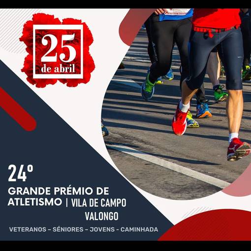 Event cover 24º Grande Prémio de Atletismo - Vila de Campo - Valongo 
