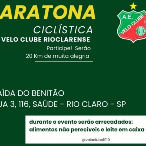 Capa do evento Maratona Ciclstica Velo Clube