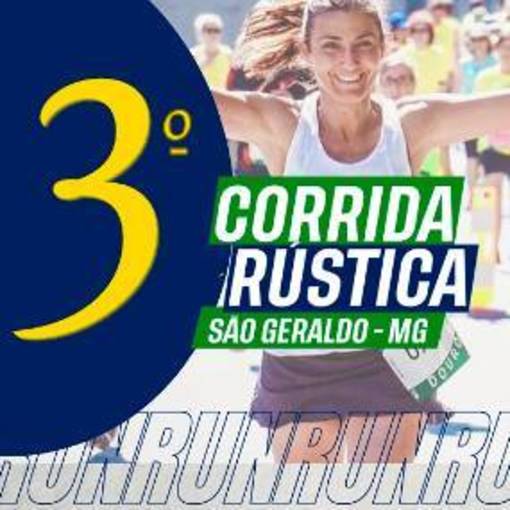 Event cover 3 Corrida Rstica de So Geraldo