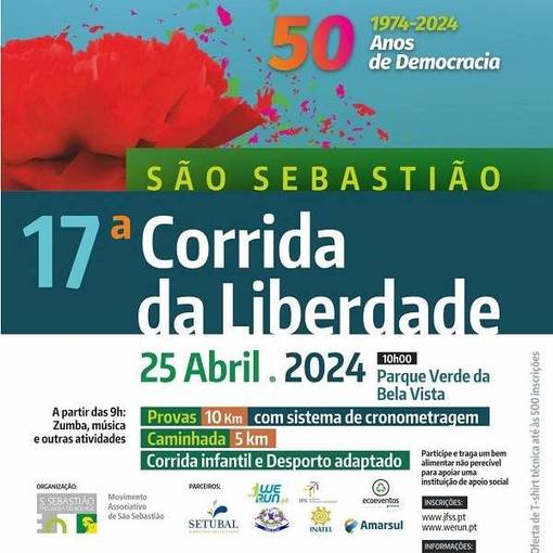 Event cover 17ª Corrida da Liberdade
