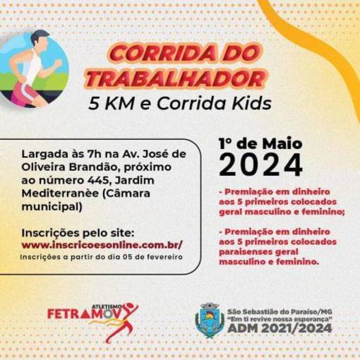 Event cover Corrida do trabalhador 