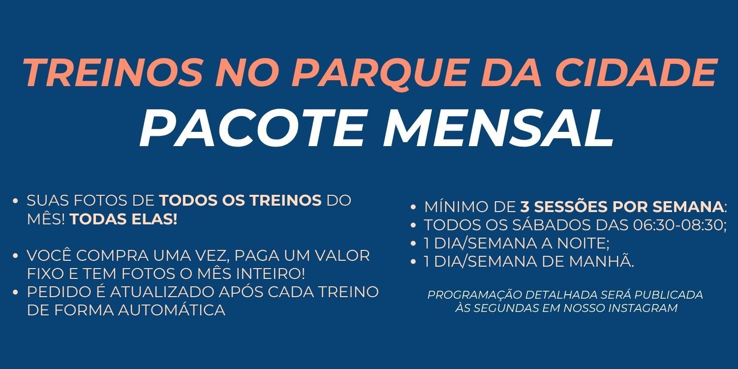 Treinos no Parque NOV26 - Pacote Todas as FOTOS do Mês de Novembro de 2026 - Itajubá